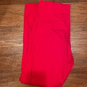 Red Chino pants. Size 8 Old navy.